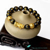 TCC™ Black Obsidian Goodluck Fengshui Pixiu Wealth Charm Bracelet